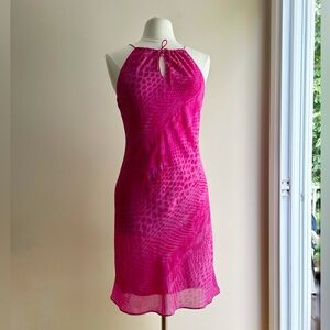 90’s Y2K  Express Pink Slip Dress size 5/6